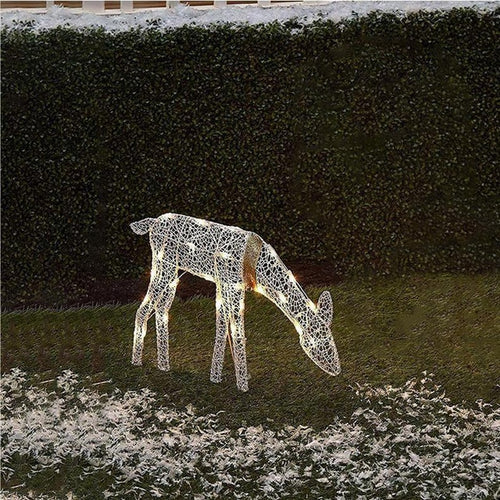 Load image into Gallery viewer, Christmas Iron Deer LED Light
