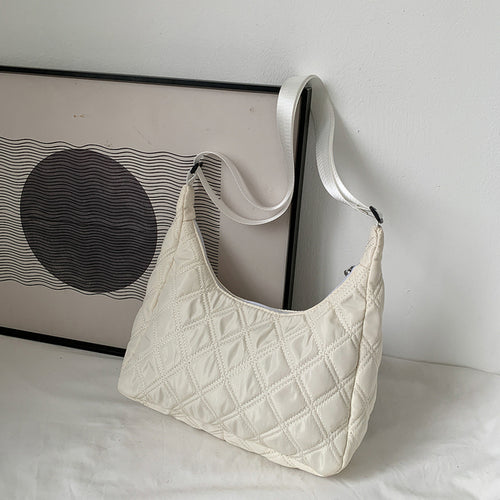 Load image into Gallery viewer, Lattice Pattern Shoulder Bag
