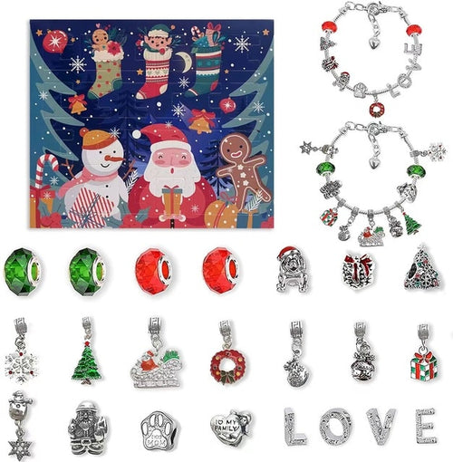 Load image into Gallery viewer, Christmas Countdown Calendar Bracelets
