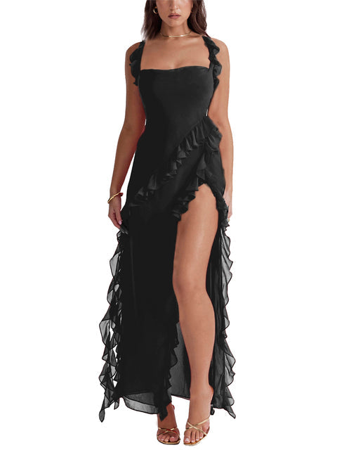 Load image into Gallery viewer, Osveci Ruffle Dress
