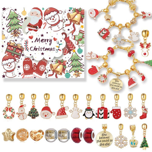 Load image into Gallery viewer, Christmas Countdown Calendar Bracelets
