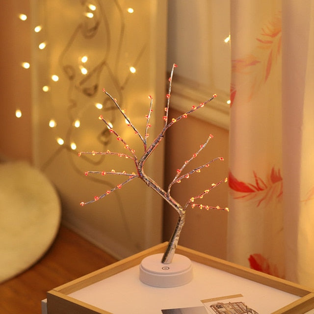 Christmas Greeting Tree Lights