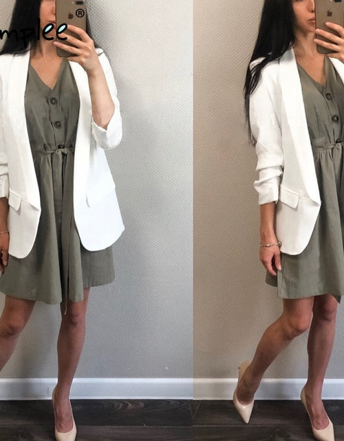 Load image into Gallery viewer, Short V-neck Summer Dresses
