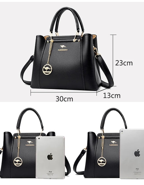 Load image into Gallery viewer, Women&#39;s Classic Leather Bag - Aussie
