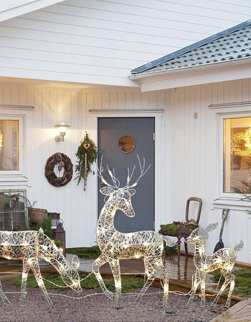 Load image into Gallery viewer, Christmas Iron Deer LED Light
