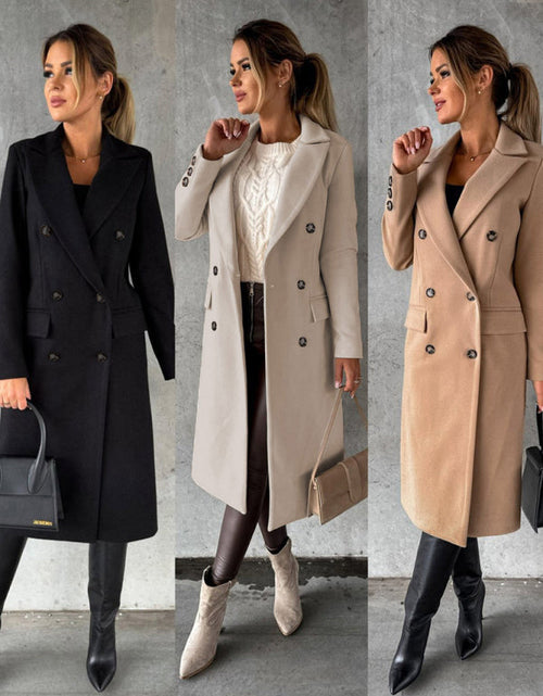 Load image into Gallery viewer, Business Casual Overcoat for Women
