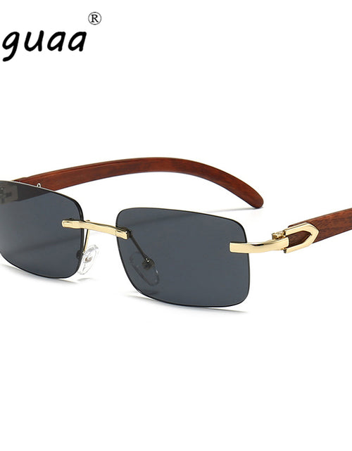 Load image into Gallery viewer, Rimless Steampunk Frameless Sunglasses
