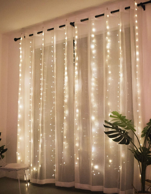 Load image into Gallery viewer, Christmas Curtain Lights
