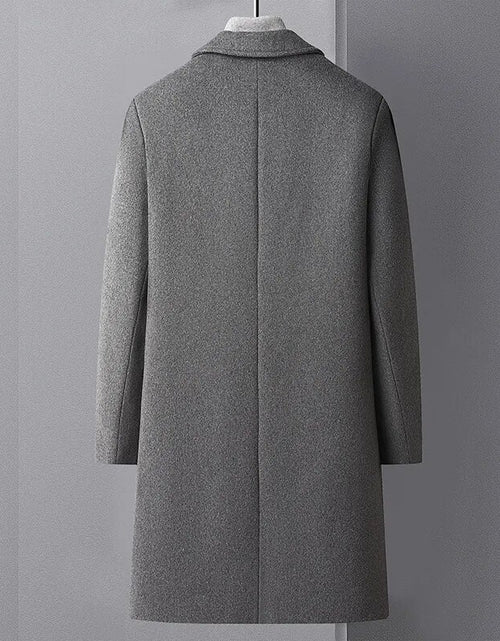 Load image into Gallery viewer, Men&#39;s Wool Trench Coat
