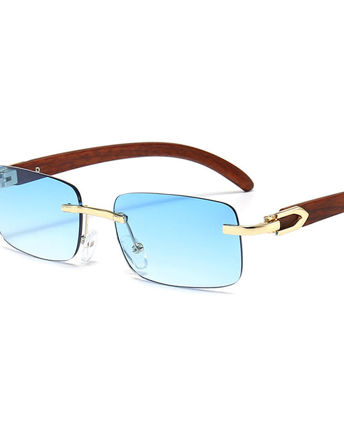 Load image into Gallery viewer, Rimless Steampunk Frameless Sunglasses
