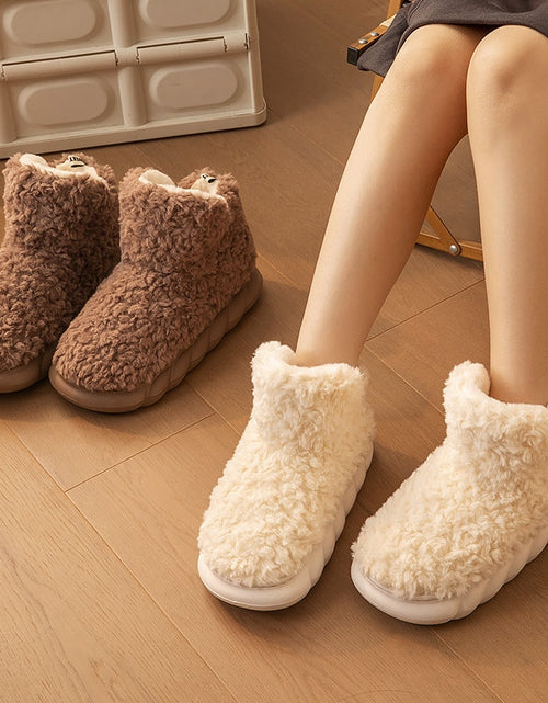 Load image into Gallery viewer, Indoor Winter Women Slippers
