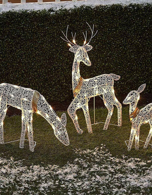 Load image into Gallery viewer, Christmas Iron Deer LED Light
