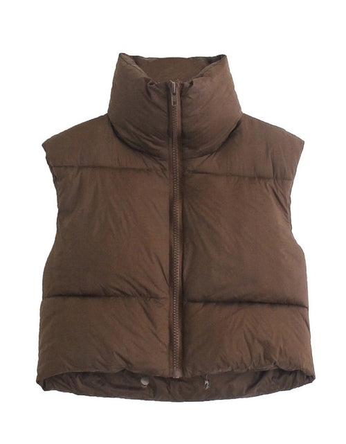 Load image into Gallery viewer, Quilted Vest Winter Coat Jacket
