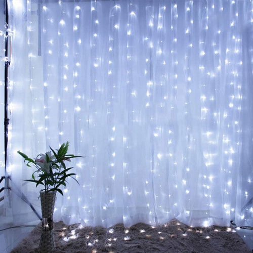 Load image into Gallery viewer, Christmas Curtain Lights
