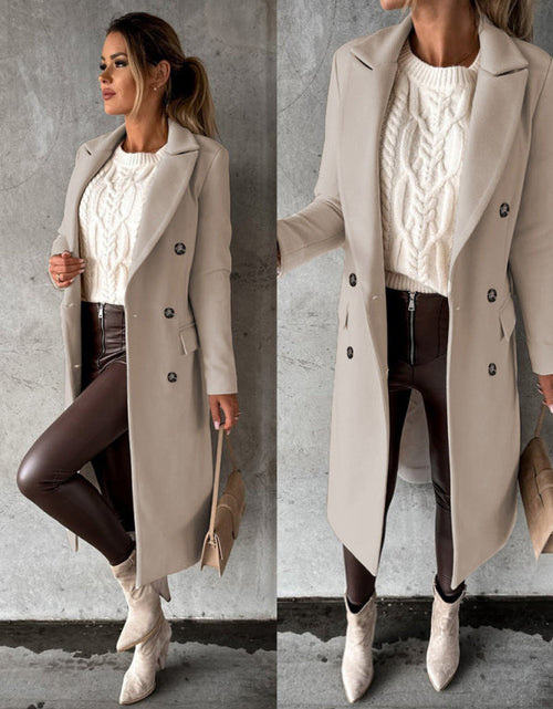 Load image into Gallery viewer, Business Casual Overcoat for Women
