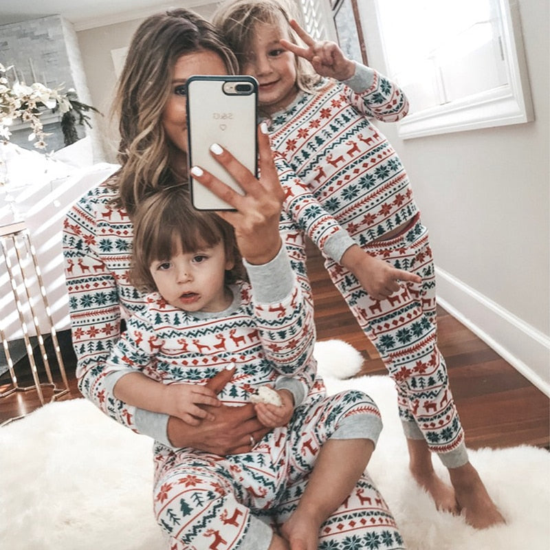 Family Matching Christmas Pajamas Set