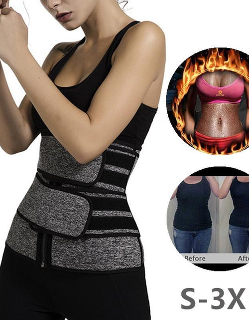 Load image into Gallery viewer, Waist Trainer Slimming Sheath
